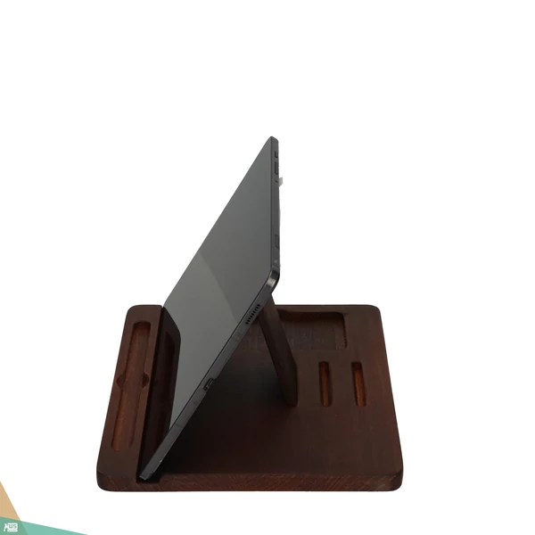 Tablet tartó, barna (bükk)