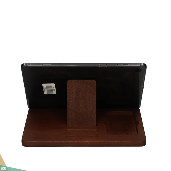Tablet tartó, barna (bükk)