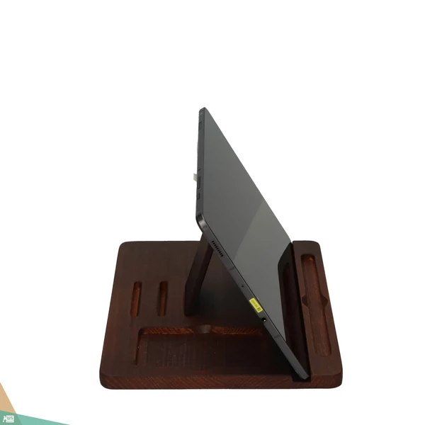 Tablet tartó, barna (bükk)