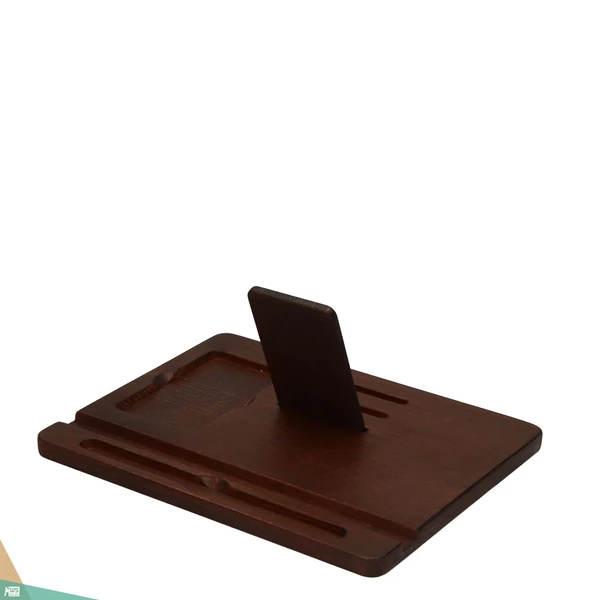 Tablet tartó, barna (bükk)