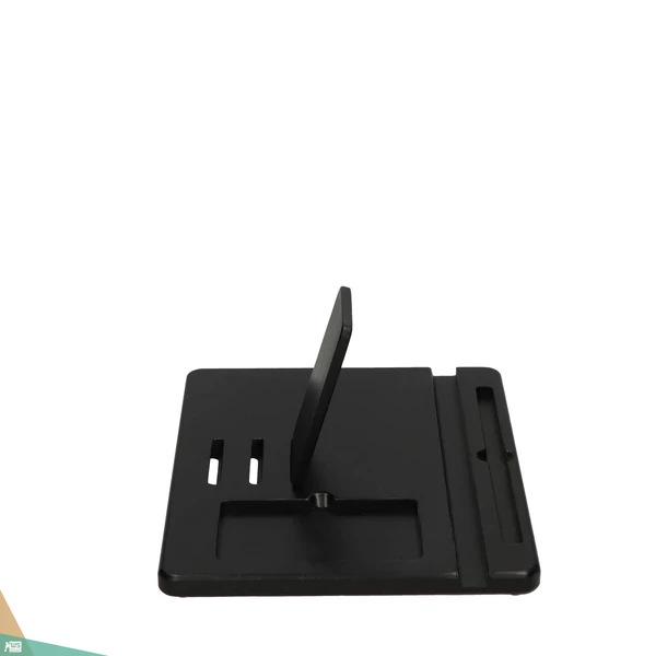 Tablet tartó, fekete (juhar)
