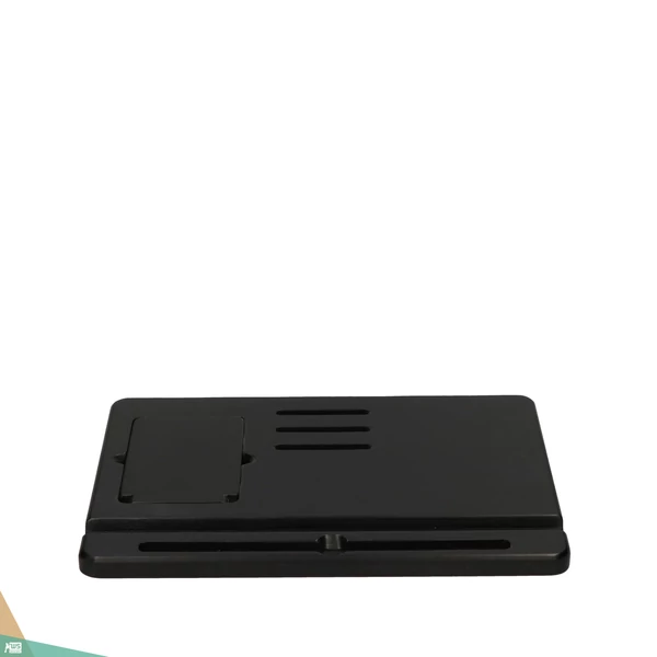 Tablet tartó, fekete (juhar)