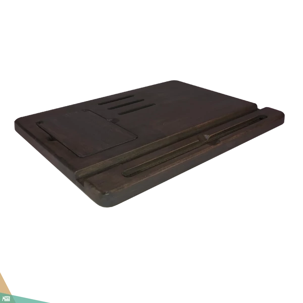 Tablet tartó, szürke (juhar)